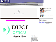 Tablet Screenshot of duci.com.ar